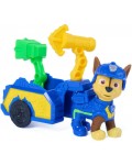 Игрален комплект Spin Master Paw Patrol - The Dino Movie, ремарке с инструменти и Чейс
