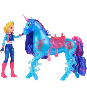 Игрален комплект Spin Master Unicorn Academy - Изабел и Ривър