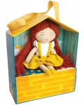 Игрален комплект Svoora - Кукла Лора с преносима къща