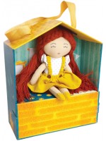 Игрален комплект Svoora - Кукла Лора с преносима къща