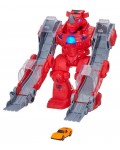 Игрален комплект HTI Teamsterz - Robo Wreckerz, Носорог изстрелвачка с кола