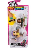 Игрален комплект Tech Deck SK8 Crew - Скейтборд за пръсти с фигурки, лилава/бяла