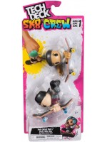 Игрален комплект Tech Deck SK8 Crew - Скейтборд за пръсти с фигурки, с черни шапки