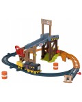 Игрален комплект Thomas and Friends - Влак с коловоз и товар