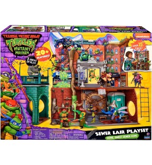 Игрален комплект TMNT Mutant Mayhem - Убежище