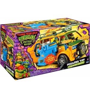 Игрален комплект TMNT Mutant Mayhem - Ван за изстрелване на пица