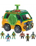 Игрален комплект Playmates TMNT - Станция за мутация, ван 