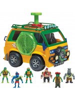 Игрален комплект Playmates TMNT - Станция за мутация, ван 