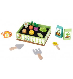 Игрален комплект Tooky Тoy - Моята малка зеленчукова градина