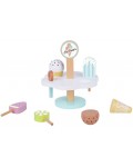Игрален комплект Tooky toy - Щанд със сладоледи на клечка