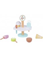 Игрален комплект Tooky toy - Щанд със сладоледи на клечка