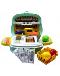 Игрален комплект в куфарче B-MAX - Касиер, 21 части, със стикери 