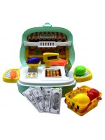 Игрален комплект в куфарче B-MAX - Касиер, 21 части, със стикери 
