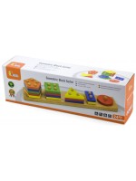 Игрален комплект Viga - Геометрични фигури за сортиране