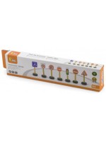 Игрален комплект Viga - Пътни знаци