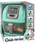 Игрален комплект Yifeng - Уред за готвене Power Air Fryer, зелен, 9 части