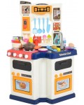Игрален комплект Yuan Toys - Детска кухня с аксесоари и течаща вода