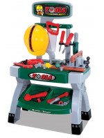 Игрален комплект Zefeng Toys - Работилница, с инструменти и каска