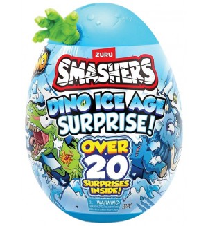 Игрален комплект Zuru Smashers - Dino Ice Age: Голямо динозавърско яйце, със зелен крак Игрален комплект Zuru Smashers - Dino Ice Age: Голямо динозавърско яйце, със зелен крак
