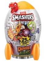 Игрален комплект Zuru Smashers - Dinos vs Aliens: Мини динозавърско яйце, червен динозавър Игрален комплект Zuru Smashers - Dinos vs Aliens: Мини динозавърско яйце, червен динозавър