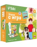 Интерактивен комплект Tolki - Говореща писалка с книга „Учене с игра“