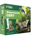 Интерактивен комплект Tolki - Говореща писалка с книга „Животински свят“