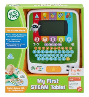 Интерактивен таблет Vtech LeapFrog - Моят първи STEAM таблет
