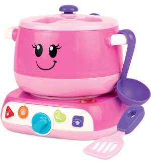 Интерактивна играчка 3 в 1 WinFun - Тенджера сортер 