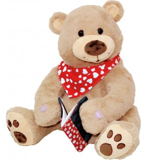 Интерактивна играчка Dimian - Мечето Макс разказвач на приказки (на български език), с книжка за оцветяване Интерактивна играчка Dimian - Мечето Макс разказвач на приказки (на български език), с книжка за оцветяване