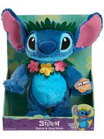 Интерактивна играчка Disney - Stitch, танцуваща и пееща фигура, 38 cm