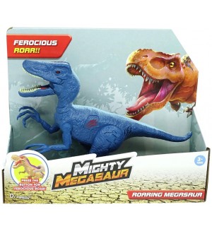 Интерактивна играчка Dragon-I Toys Mighty Megasaur - Динозавър със светлина и звук, асортимент