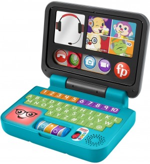 Интерактивна играчка Fisher Price Laugh & Learn - Лаптоп, със звуци и фрази 