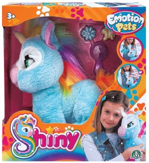 Интерактивна играчка Giochi Preziosi - Emotion Pets, еднорог Блясъчко
