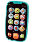 Интерактивна играчка Hola Toys - Моят първи смартфон, син