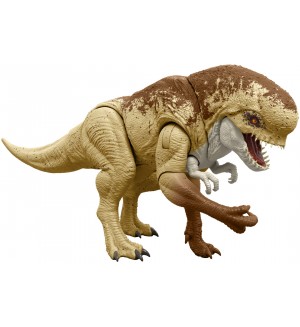 Интерактивна играчка Jurassic World Rebirth - Rumble 'N Rampage, Distortus Rex