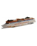 Интерактивна играчка Lean Toys - Круизен кораб, със звуци и светлини, 24 cm