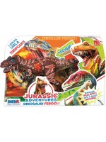 Интерактивна играчка RS Toys - Динозавър със звук, кафяв