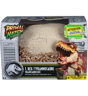 Интерактивна играчка Spin Master Primal Hatch - Jurassic World T-Rex