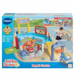 Интерактивна играчка Vtech Toot-Toot Drivers - Сервиз за коли