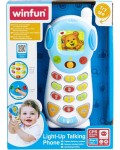 Интерактивна играчка WinFun - Телефон, със звук и светлини