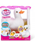 Интерактивна играчка Zuru Pets Alive - Мама патица с малки патенца