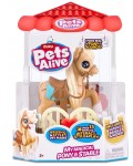 Интерактивна играчка Zuru Pets Alive - Пони с конюшня