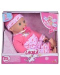 Интерактивна кукла Simba - Laura Tickle Baby, с 25 звука, 38 cm