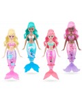 Интерактивна кукла Zuru Pets Alive - Magic Swimming Mermaid, 15 cm, асортимент