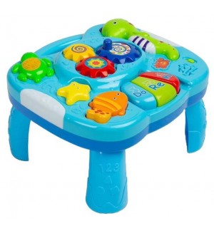 Интерактивна маса Caretero Toyz - Falla, синя