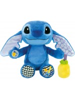 Интерактивна плюшена играчка Clementoni Baby Disney - Stitch, със звуци и дрънкалка