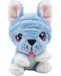 Интерактивна плюшена играчка CuteKins Woof Runts - Френски булдог, 13 cm  