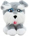 Интерактивна плюшена играчка CuteKins Woof Runts - Шнауцер, 13 cm 