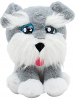 Интерактивна плюшена играчка CuteKins Woof Runts - Шнауцер, 13 cm 