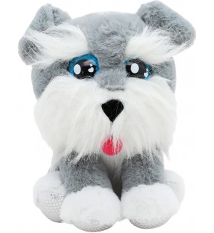 Интерактивна плюшена играчка CuteKins Woof Runts - Шнауцер, 13 cm 